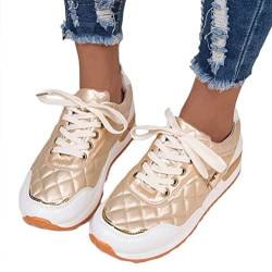 Onsoyours Damen Plateau Sneakers mit Leopardenmuster Casual Sneakers Wanderschuhe Sportschuhe Laufschuhe Schuhe Freizeitschuhe Walkingschuhe B Aprikose 36 EU von Onsoyours