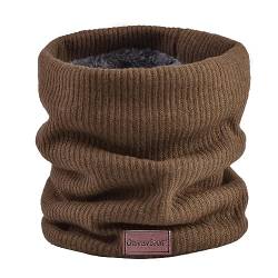 Onvavient Schal Herren Winter, Winter Halsschlauch Ski, Schlauchschal Halstuch Halswärmer Gesichtsschal Fleece Loop Schal Männer Frauen Warm Dick Loopschal Nackenwärmer von Onvavient