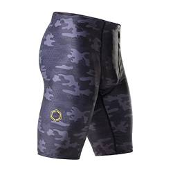 Onvous Stealth Swim Jammer | Renn- und Trainings-Badeanzug | schnell, flexibel, bequem, Camoflauge, Large von Onvous