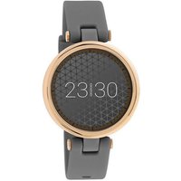 OOZOO Quarzuhr Smartwatch Q00404 Armbanduhr Rose Grau Silikonband 39 mm von Oozoo