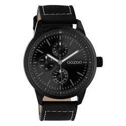 Oozoo Timepieces Herren Uhr - Armbanduhr Herren mit 22mm Lederarmband - Analog Herrenuhr in rund C10909 von Oozoo