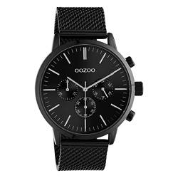 Oozoo Timepieces Herren Uhr - Armbanduhr Herren mit 22mm Mesh Armband - Analog Herrenuhr mit Milanaiseband in rund C10914 von Oozoo