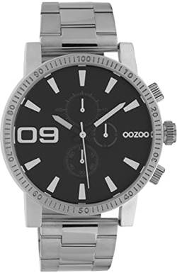 Oozoo Timepieces Herren Uhr - Armbanduhr Herren mit Edelstahl Gliederband | Hochwertige Uhr für Männer - Edle Analog Herrenuhr in rund C10706 von Oozoo