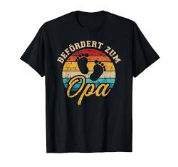 Befördert zum Opa vintage T-Shirt von Opa Geschenke