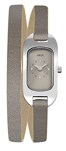 Opex Damen-Armbanduhr Ballerine Analog Quarz Leder X0391LG8 von Opex