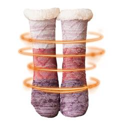 Opilroyn Winter-Bodensocken, Bodensocken Damen - Slipper-Socken für Damen,Fuzzy Gripper-Socken, bequeme Schlafsocken für Damen und Herren, Must-Haves nach der Geburt von Opilroyn