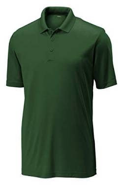 Opna Herren Golf-Poloshirt, Dry-Fit, wald, 3XL von Opna