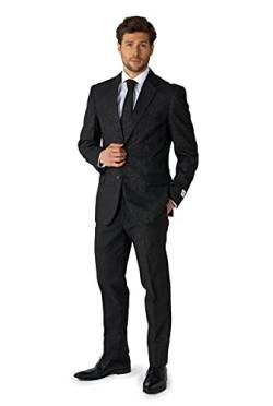 OppoSuits Herren-Weihnachtsanzug - Glitzerndes Weihnachts- und Silvester-Outfit - schmale Passform - Inklusive Blazer, Hose und Krawatte von OppoSuits