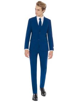 OppoSuits Jungen Men Suit Business Anzug Hosen Set, Navy Royale, 16 EU von OppoSuits