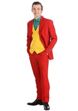 OppoSuits The Dark Comedian Party & Business Joker Anzug - Größe EU 62 / XXL - Kostüm Halloween, Karneval, Weihnachtsparty von OppoSuits