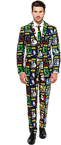 Opposuits Official STAR WARSTM Suit - Strong Force Costume Comes With Pants, Jacket and Tie, Strong ForceTM, 62 von OppoSuits