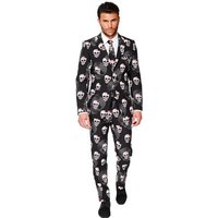 Opposuits Kostüm Halloween OppoSuit Skulleton, Ausgefallene Anzüge für coole Männer von Opposuits