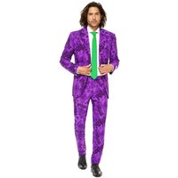 Opposuits Kostüm The Joker, Why so serious? Zeig Deine crazy Seite mit diesem Herrenanzug! von Opposuits