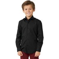 Opposuits T-Shirt Boys Black Knight Kinder Hemd Schickes, schwarzes Hemd als perfekte Ergänzung zu allen Kinderanzüg von Opposuits