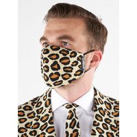 Opposuits Verkleidungsmaske The Jag Stoffmaske, In your face, Corona! Gesichtsmaske mit Stil von Opposuits