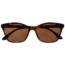Opulize KAT Sonnenbrille - Cat-Eye Katzenaugen-Fassung - UV400 Schutz mit UVA- & UVB-Filter - Braunes Schildpatt - Herren & Damen - Federscharniere - S59-2 von Opulize