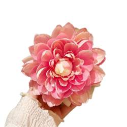 OralGos Auffällige Kunststoff-Haarspangen mit großer Blume, Rose, leichte Haarspange, Haarschmuck für Damen und Mädchen von OralGos