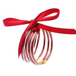 OralGos Glitzer-Gelee-Armreifen-Set, Damen-Armbänder, mit Glitzer gefüllt, Silikonarmbänder, Geschenk für Mädchen, Frauen, Kinder, Glitzer + Band + Kunststoffröhre von OralGos