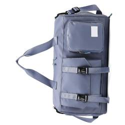 OralGos Sporttasche für Damen und Herren, wasserdicht, Sporttasche, Reisetasche mit Schuhfach, Reisegepäcktasche, Trocken- und Nasstaschen von OralGos