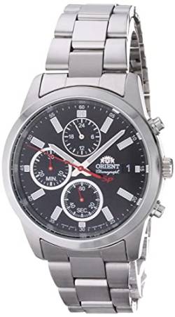 Orient Herren Chronograph Quarz Uhr mit Edelstahl Armband FKU00002B0 von Orient