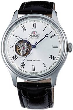 Orient Unisex Erwachsene Analog Automatik Uhr mit Leder Armband FAG00003W0 von Orient