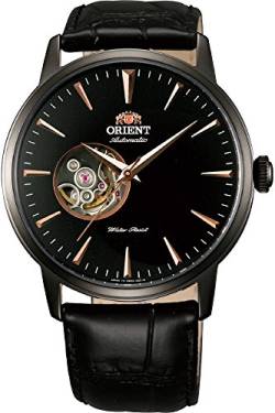 Orient Unisex Erwachsene Analog Automatik Uhr mit Leder Armband FAG02001B0 von Orient