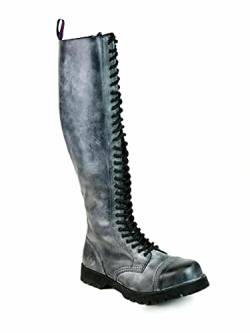 Alpha Rangers 30-loch Boot Ranger Festival Army Gothic Leder Springerstiefel NEU Antrax Dunkelgrau 5036 UK 10 / EU 44 von Original Alpha Rangers