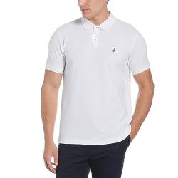 ORIGINAL PENGUIN Herren Daddy Polo Org PIQ S Polohemd, Bright White, L von Original Penguin