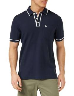 Original Penguin Herren Earl Polo Shirt, Dunkler Saphir, L von Original Penguin