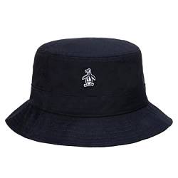 Original Penguin Unisex Logo Cotton Twill Bucket Hat (Dark Sapphire) von Original Penguin