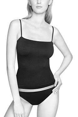 Oroblu Divine Caraco Round Spaghetti-Top mit Bandeau Bustier S/M (32-36) Weiss von Oroblu