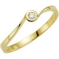 Orolino Fingerring 585 Gold Brillant 0,03ct. von Orolino