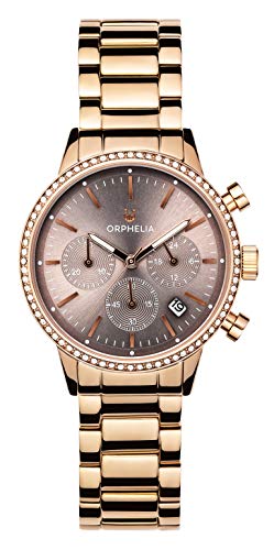 ORPHELIA DamenArmbanduhr Chronograph Quarz Edelstahl OR32805 von Orphelia