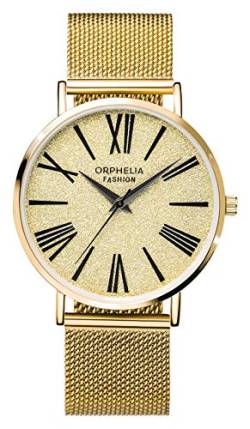 Orphelia Damen Analog Quarz Uhr mit Edelstahl Armband OF714827 von Orphelia