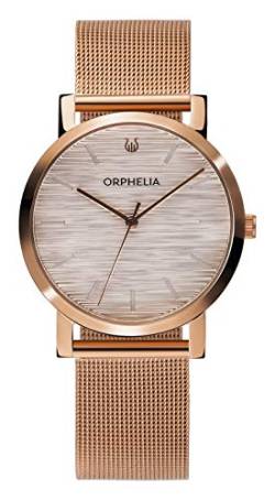 Orphelia Damen Analog Uhr Portobella mit Edelstahl Armband roségold von Orphelia