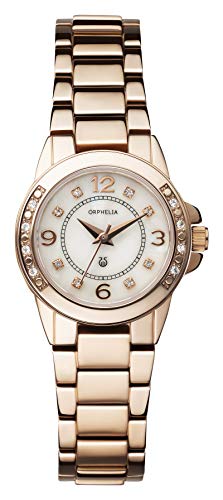 Orphelia Damen-Armbanduhr Romantic Analog Quarz Edelstahl von Orphelia