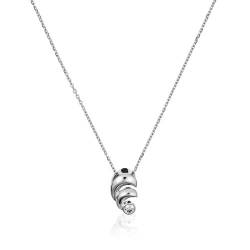 Orphelia Damen Halskette 925 Sterling Silber Zirkonia Silber von Orphelia