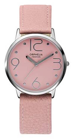 Orphelia Fashion Damen Analog Uhr Oblivious mit Leder Armband Rosa von Orphelia