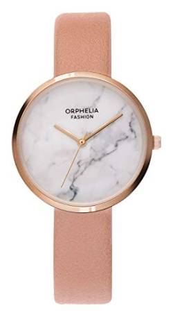 Orphelia Fashion Damen Analog Uhr Tiffany mit Leder Armband, Rosa von Orphelia
