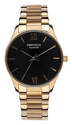 Orphelia Fashion Herren Analog Uhr Oxford mit Edelstahl Armband OF764901, Gold von Orphelia