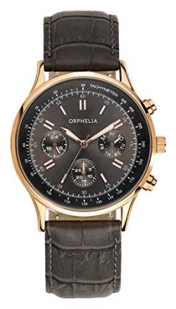 Orphelia Herren-Armbanduhr Champions League Multi Dial Quarz Leder von Orphelia