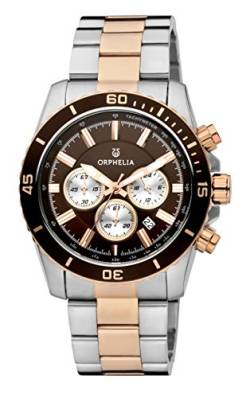 Orphelia Herren-Armbanduhr New Wave Chronograph Quarz Edelstahl von Orphelia