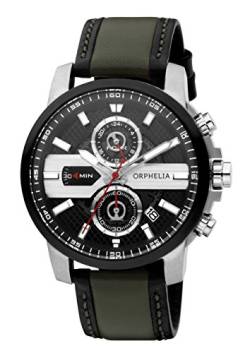 Orphelia Herren-Armbanduhr X-Plane Analog Quarz Leder 81600 von Orphelia