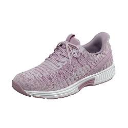 Orthofeet Hands-Free Orthopädischer Damen Slip-in Sneaker Rosa Kita, Größe 36.5 Weit von Orthofeet