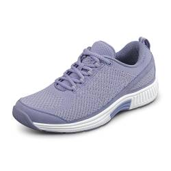 Orthofeet Orthopädischer Damen Sneaker Lavendel Coral, Größe 38 Weit von Orthofeet