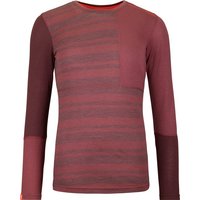 ORTOVOX 185 ROCK N WOOL WOMEN Longsleeve 2024 mountain rose - L von Ortovox