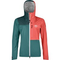 ORTOVOX 3L ORTLER WOMEN Jacke 2024 pacific green - L von Ortovox