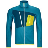 ORTOVOX FLEECE GRID Jacke 2024 heritage blue - S von Ortovox