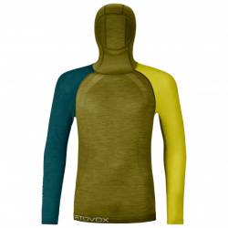 Ortovox - 120 Comp Light Hoody - Merinounterwäsche Gr L;M;S;XL;XXL blau;oliv;schwarz von Ortovox