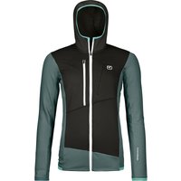 Ortovox Damen Fleece Grid Hoodie Jacke von Ortovox